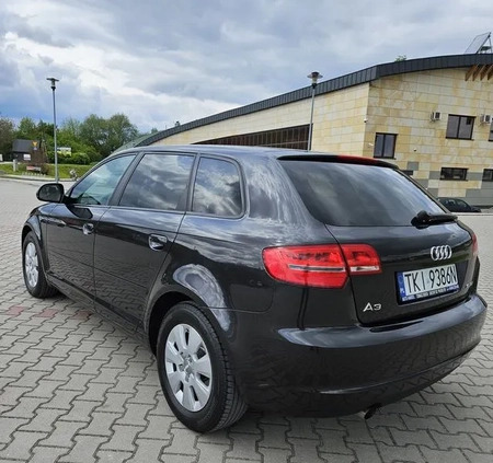 Audi A3 cena 28900 przebieg: 192000, rok produkcji 2010 z Chęciny małe 497